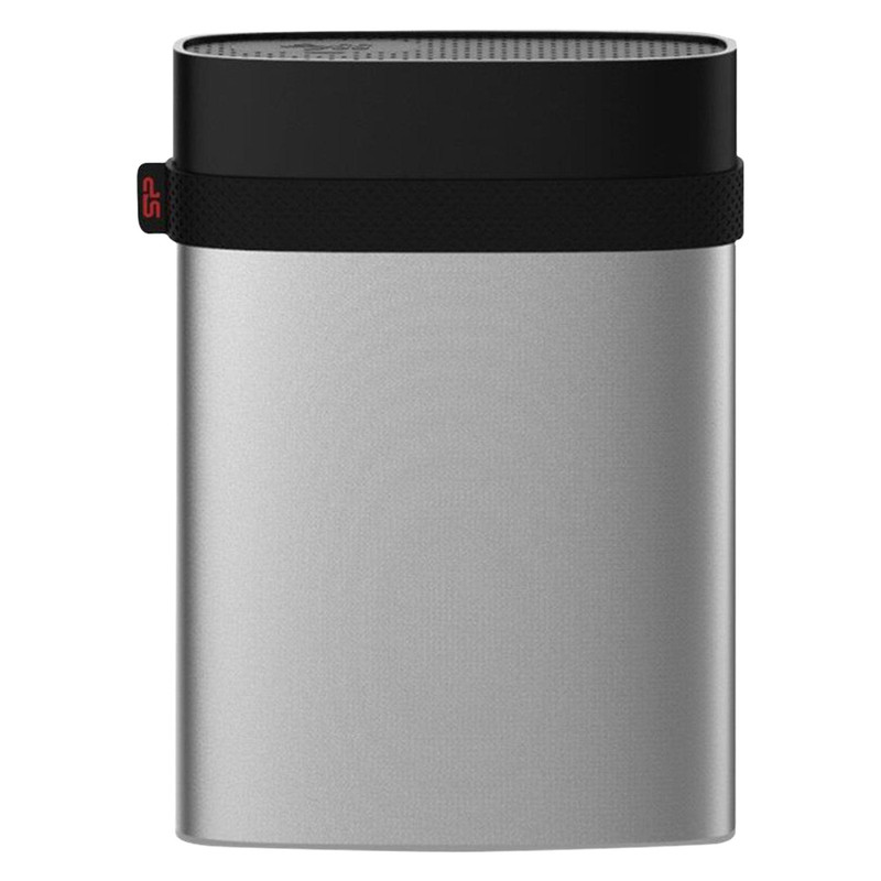 هارد اکسترنال سیلیکون پاور مدل Armor A85 ظرفیت دو ترابایت دارای رابط USB Type-A 3.2