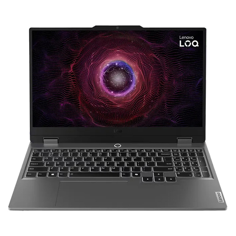 لپ‌تاپ 15.6 اینچی لنوو LOQ 15ARP9، پردازنده Ryzen 5-7235HS، گرافیک GeForce RTX 3050A با حافظه 4 گیگابایت، رم 12 گیگابایت DDR5 با فرکانس 4800 مگاهرتز، حافظه SSD با ظرفیت 512 گیگابایت، نمایشگر Full HD با نرخ نوسازی 144 هرتز، سیستم عامل ویندوز