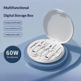 مجموعه لوازم جانبی موبایل مدل Multi-Functional 6-in-1 USB Charging Cable
