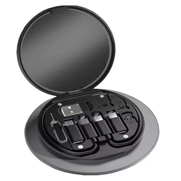 مجموعه لوازم جانبی موبایل مدل Multi-Functional 6-in-1 USB Charging Cable