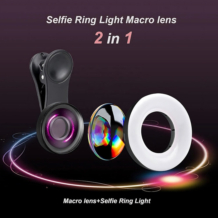 رینگ لایت سلفی مدل Macro Eye