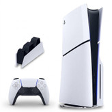 کنسول بازی سونی مدل PlayStation 5 Slim ظرفیت یک ترابایت ریجن 2016A اروپا به همراه پایه شارژر
