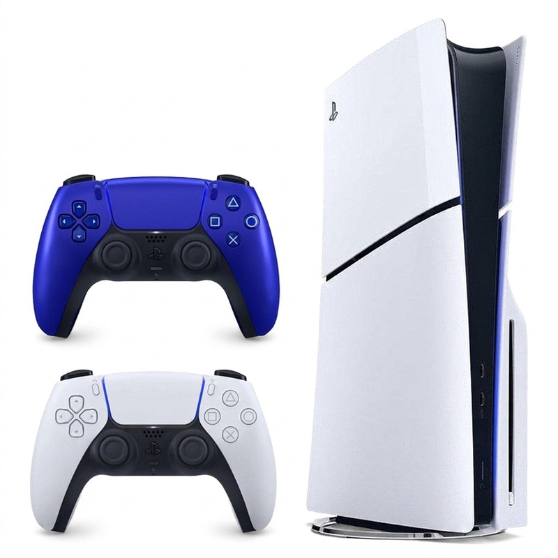 کنسول بازی سونی مدل PlayStation 5 Slim ظرفیت یک ترابایت ریجن 2016A اروپا به همراه دسته اضافی