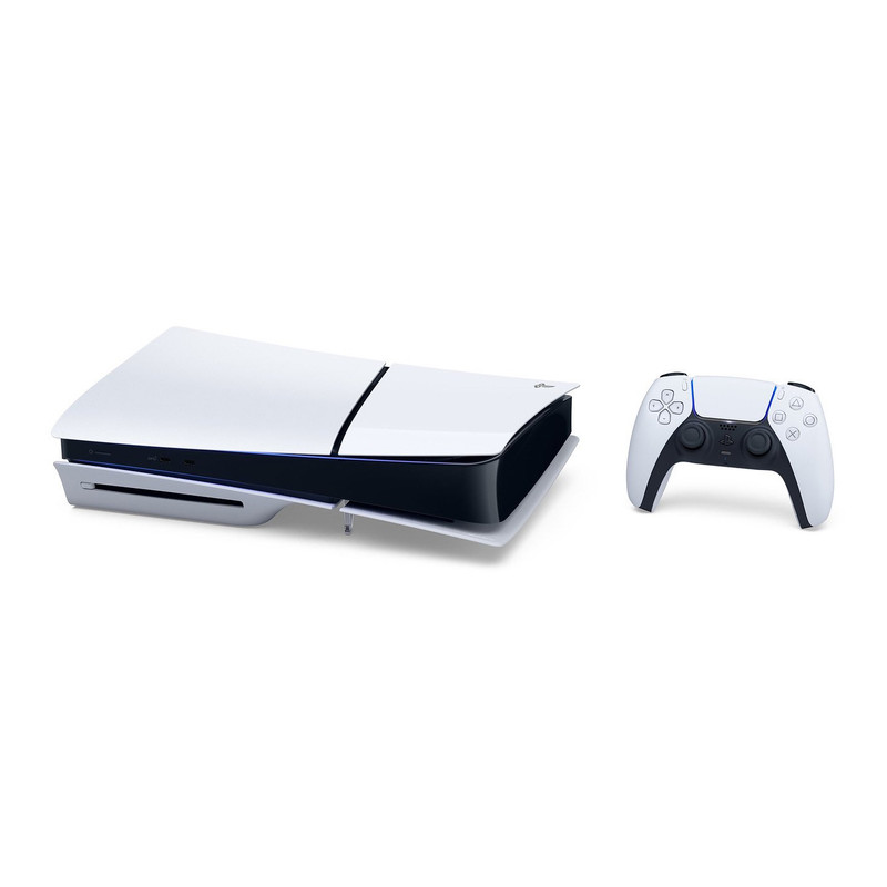 کنسول بازی سونی مدل PlayStation 5 Slim ریجن اروپا سری 2016A نسخه دیسکخور ظرفیت یک ترابایت به همراه بازی EA SPORTS FC 26