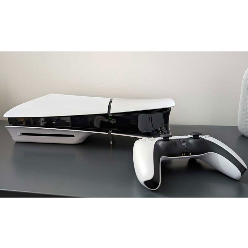 کنسول بازی سونی مدل PlayStation 5 Slim ظرفیت 1 ترابایت ریجن CFI-2116 اروپا به همراه دسته اضافی و بازی EA Sports FC 27