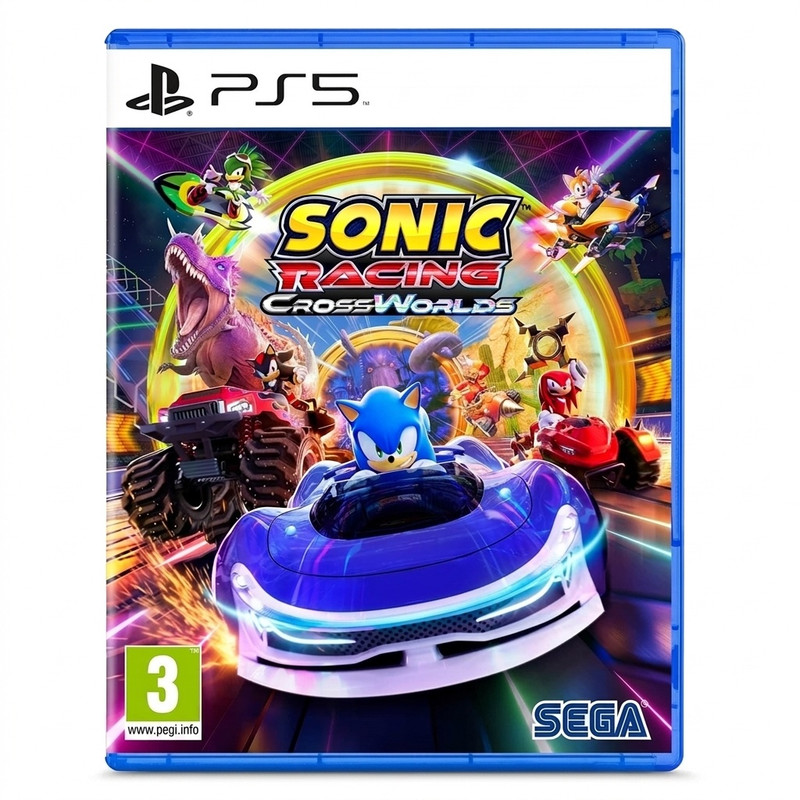 بازی Sonic Racing: CrossWorlds نسخه استاندارد مخصوص PS5