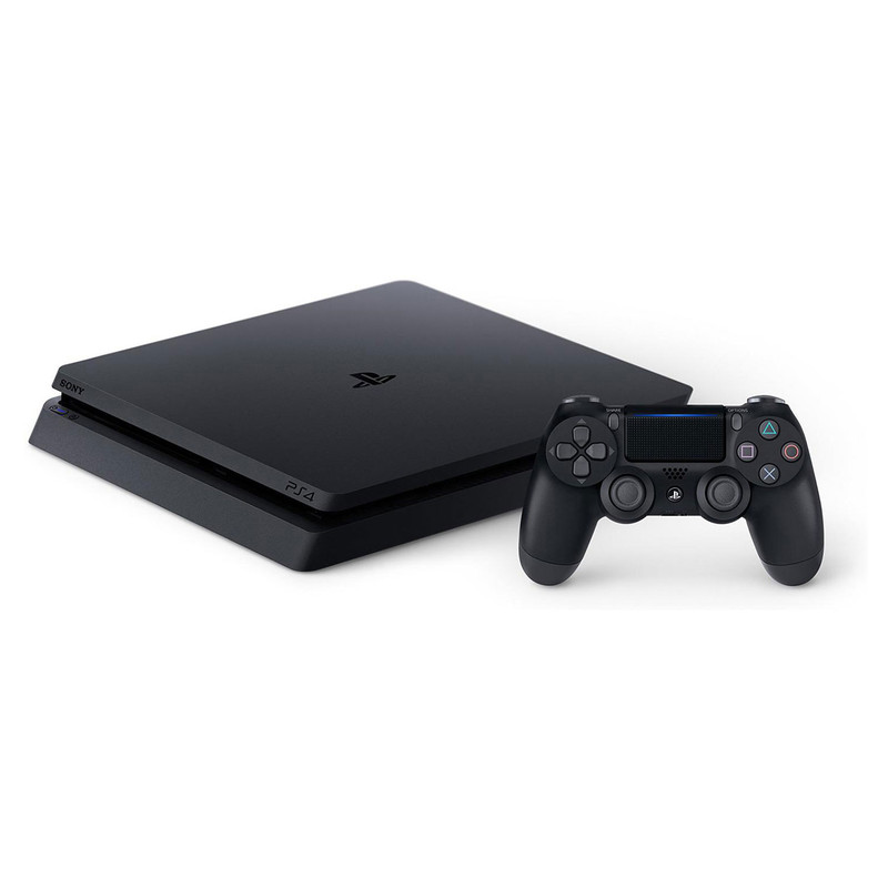 کنسول بازی سونی مدل Playstation 4 Slim ریجن 3 سری CUH-2218B ظرفیت 1 ترابایت به همراه کارت نصب 20 عدد بازی