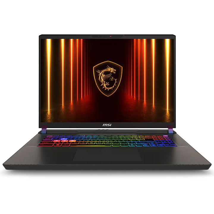 لپ‌تاپ گیمینگ 17 اینچی ام‌اس‌آی مدل Vector 17 HX AI A2XWJG، پردازنده Core Ultra 9 275HX، کارت گرافیک GeForce RTX 5090 با 24 گیگابایت حافظه، رم 32 گیگابایت DDR5، حافظه SSD با ظرفیت 1 ترابایت، نمایشگر QHD با نرخ نوسازی 240 هرتز و پشتیبانی از Wi-Fi 7