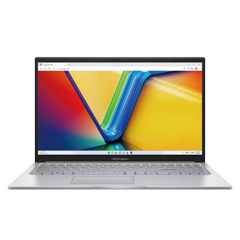 لپ‌تاپ 15.6 اینچی ایسوس مدل Vivobook 15 F1504VA، پردازنده Core 7-150U، رم 16 گیگابایت DDR5، حافظه SSD با ظرفیت 512 گیگابایت، نمایشگر Full HD از نوع IPS با روکش مات، پشتیبانی از Wi-Fi 6، وبکم HD با Privacy Shutter