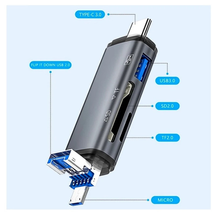کارتخوان 3 پورت مجنتیک مدل ADS-307