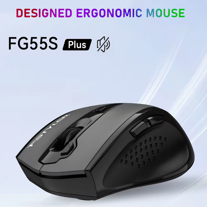 ماوس بی سیم ای فورتک مدل FSTYLER-FG-55-S-PLUS-SILENT