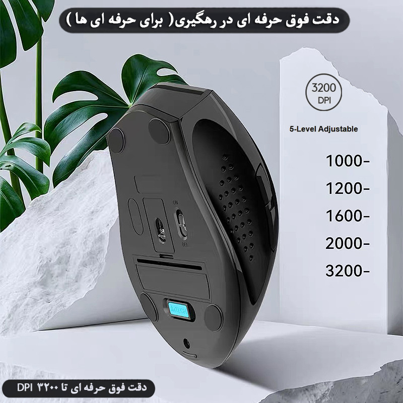 ماوس بی سیم ای فورتک مدل FSTYLER-FG-55-S-PLUS-SILENT
