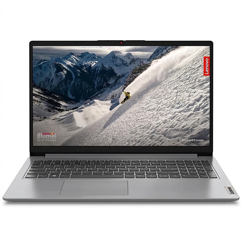 لپ‌تاپ 15.6 اینچی لنوو مدل IdeaPad 1 15IJL7 با پردازنده Celeron N4500، رم 8 گیگابایت DDR4، حافظه SSD با ظرفیت 512 گیگابایت ، نمایشگر مات Full HD، وبکم 720p با شاتر حریم خصوصی و Wi-Fi 6، کاستوم‌شده