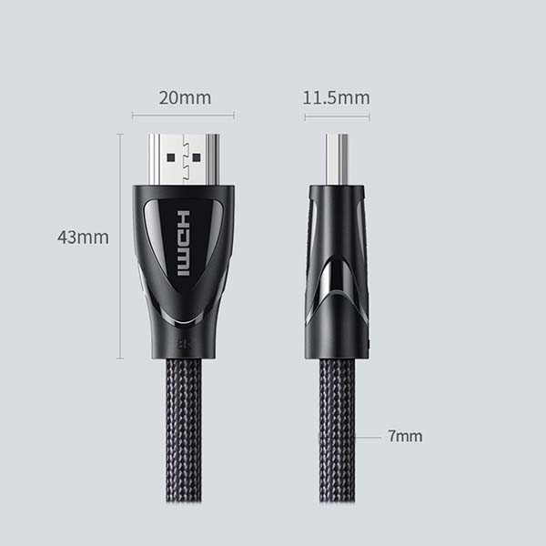 کابل 2.1 HDMI یوگرین مدل 80404-HD140 طول 3 متر