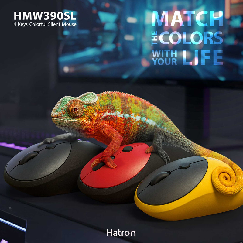 ماوس بی سیم هترون مدل HMW390SL