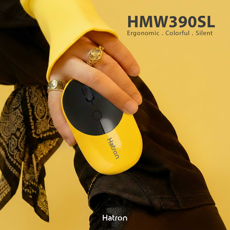 ماوس بی سیم هترون مدل HMW390SL