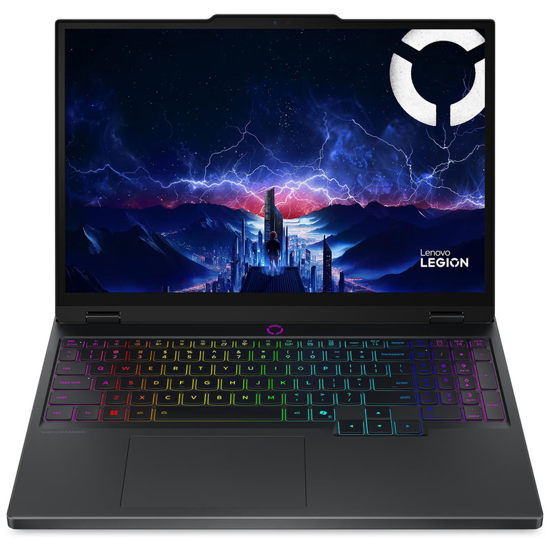 لپ‌تاپ 15.1 اینچی لنوو مدل Legion 5 15IRX10، پردازنده Core i9-14900HX، رم 32 گیگابایت DDR5، حافظه SSD با ظرفیت 1 ترابایت، گرافیک GeForce RTX 5070 با 8 گیگابایت حافظه GDDR7، نمایشگر OLED با وضوح QHD و نرخ نوسازی 165 هرتز، سیستم عامل ویندوز