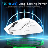 ماوس بی سیم گیمینگ اتک شارک مدل R1 LightWeight