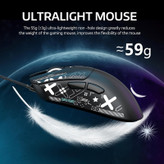 ماوس بی سیم گیمینگ اتک شارک مدل R1 LightWeight