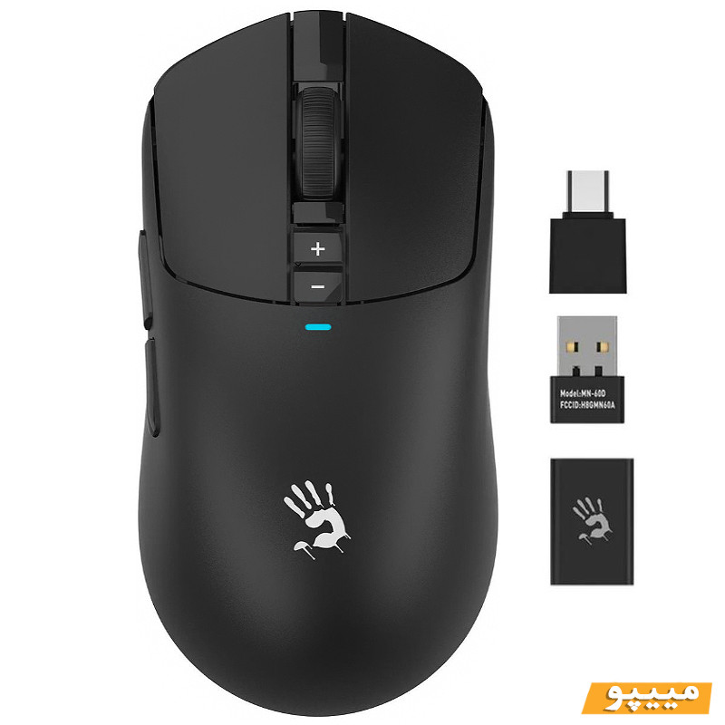 ماوس گیمینگ دوگانه بیسیم و باسیم بلادی مدل R_72_ULTRA_DUAL