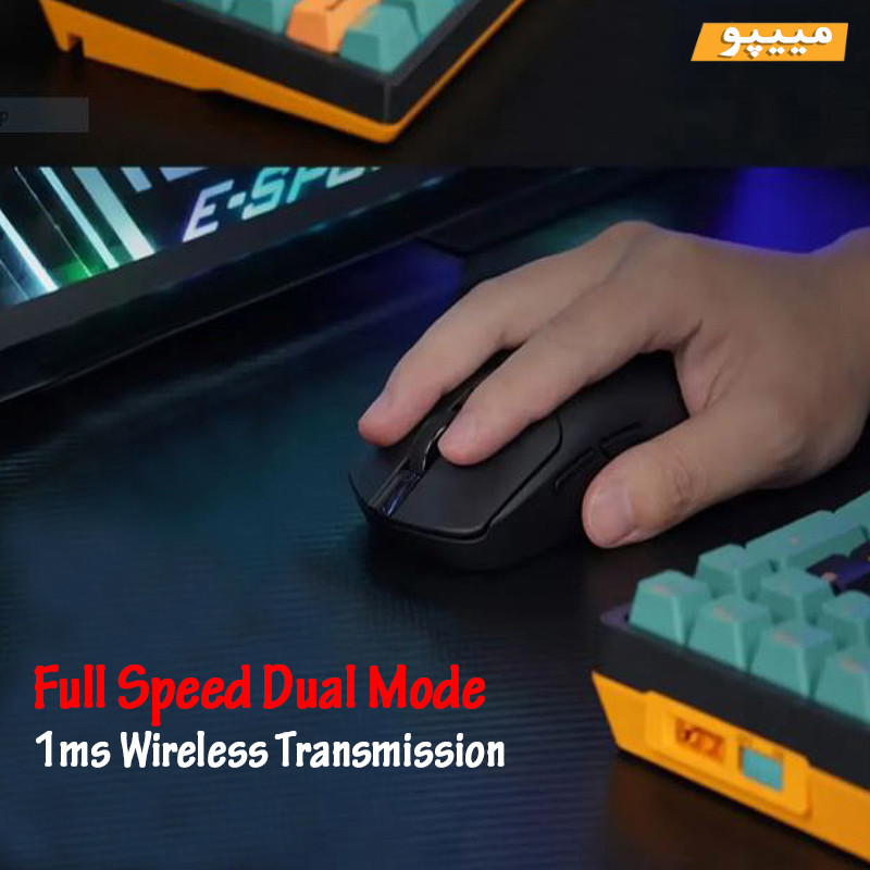 ماوس گیمینگ دوگانه بیسیم و باسیم بلادی مدل R_72_ULTRA_DUAL