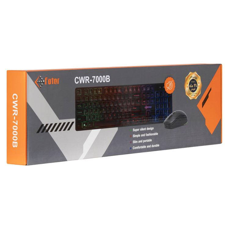 ست گیمینگ فاطر مدل CWR-7000 Keyboard & Mouse