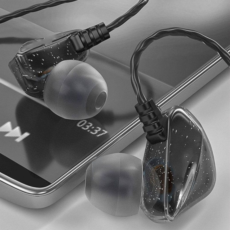 هندزفری سیمی تو گوشی مدل V-4O با نویز کنسلینگ فعال، رابط USB Type-C، کلید مدیریت صدا، گیره نگهدارنده و پد گوشی یدکی