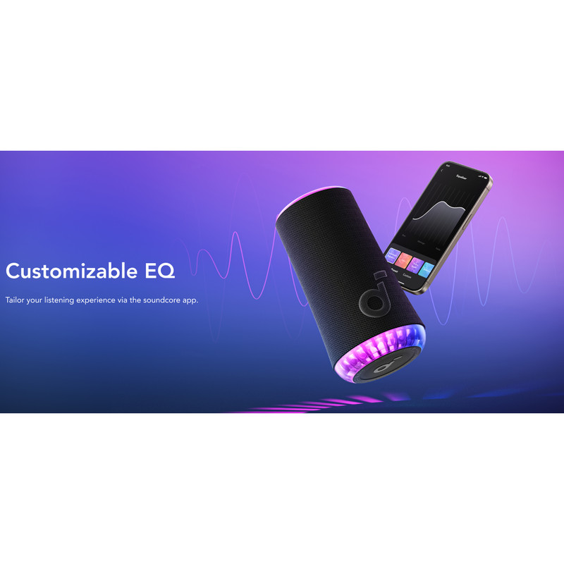 اسپیکر بلوتوثی قابل حمل انکر مدل Glow A3166011