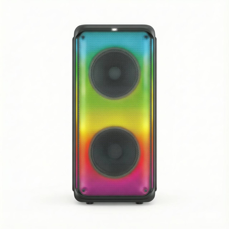 اسپیکر بلوتوثی قابل حمل برودو مدل BTS Dual 8inch