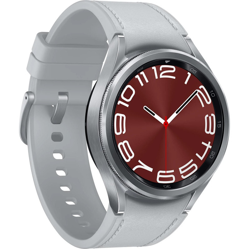ساعت هوشمند 43 میلیمتری سامسونگ مدل Galaxy Watch 6 Classic با بند سیلیکونی