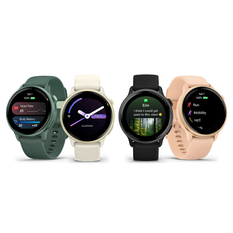 ساعت هوشمند 41 میلی متری گارمین مدل Vivoactive 6 با بند سیلیکونی