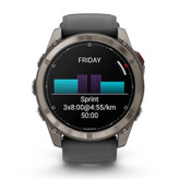 ساعت هوشمند 47 میلیمتری گارمین مدل Fenix 8 Pro با بند سیلیکونی
