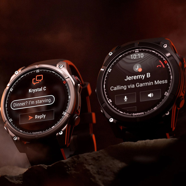 ساعت هوشمند 47 میلیمتری گارمین مدل Fenix 8 Pro با بند سیلیکونی