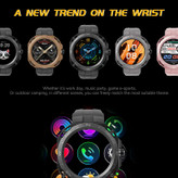 ساعت هوشمند مدل HW3 Cyber-Flicker Case
