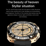 ساعت هوشمند مدل HW3 Cyber-Flicker Case