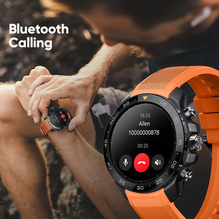 ساعت هوشمند 48 میلیمتری میبرو مدل GS Explorer S با بند سیلیکونی