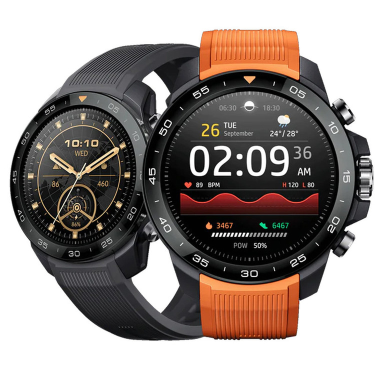 ساعت هوشمند 48 میلیمتری میبرو مدل GS Explorer S با بند سیلیکونی