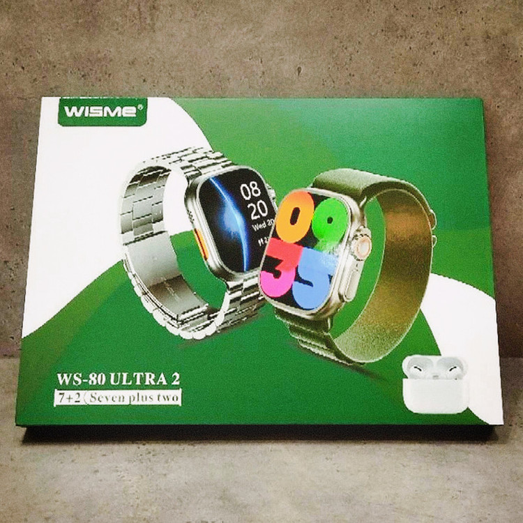 ساعت هوشمند ویسمی مدل WS-80 ULTRA2