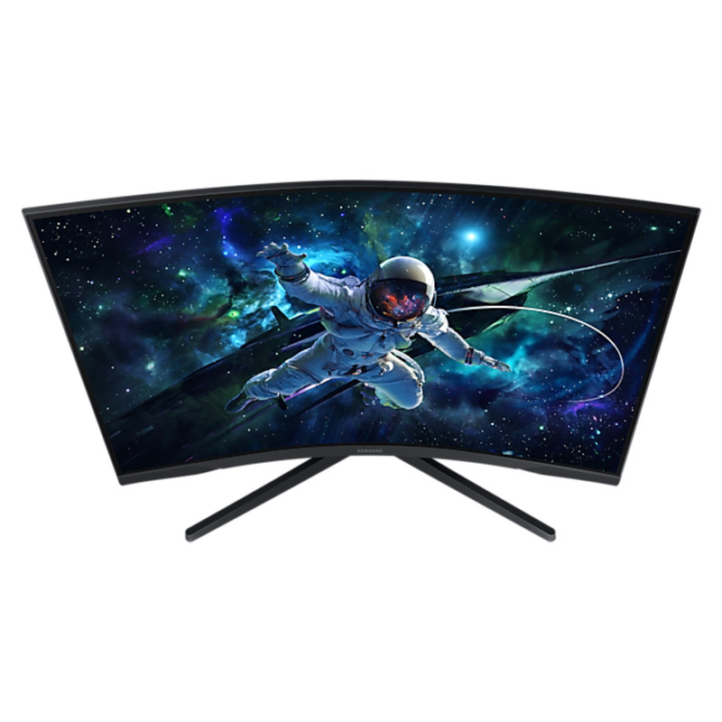 مانیتور خمیده گیمینگ 27 اینچ سامسونگ مدل Odyssey G5 G55C LS27CG552 با وضوح QHD، پنل VA و نرخ بروزرسانی 165 هرتز