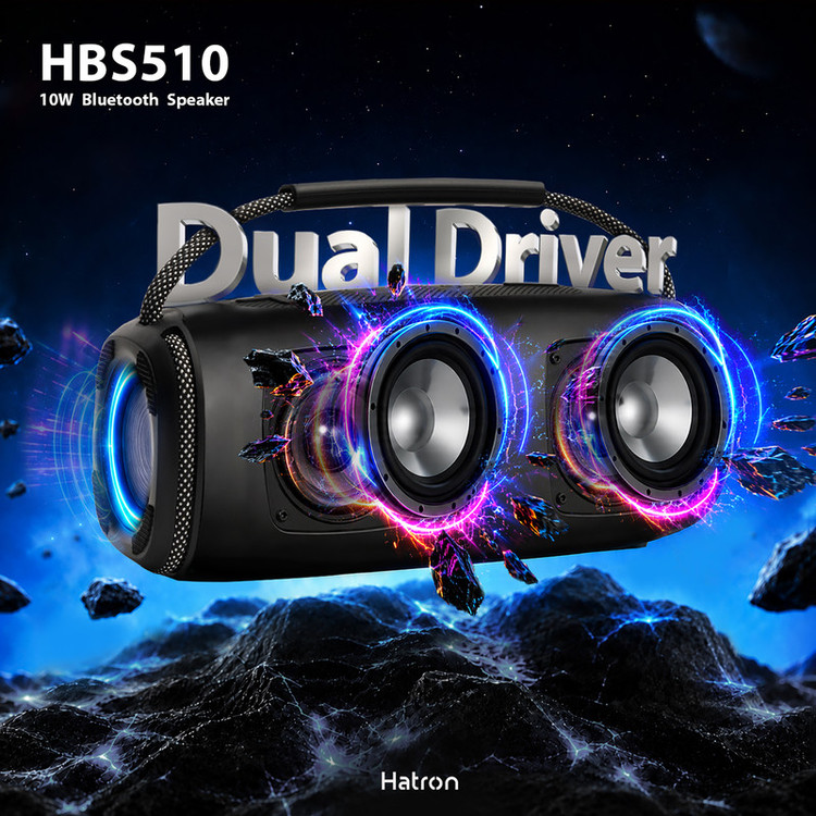 اسپیکر بلوتوثی قابل حمل هترون مدل HBS510
