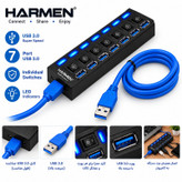 هاب 7 پورت USB3.0 هارمن مدل RH 3