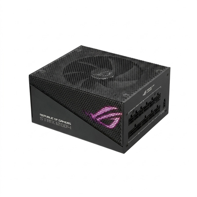 منبع تغذیه کامپیوتر ایسوس مدل ROG STRIX 1200W Aura Edition