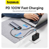 هاب 11 پورت USB-C بیسوس مدل Clarity 4K@60HZ