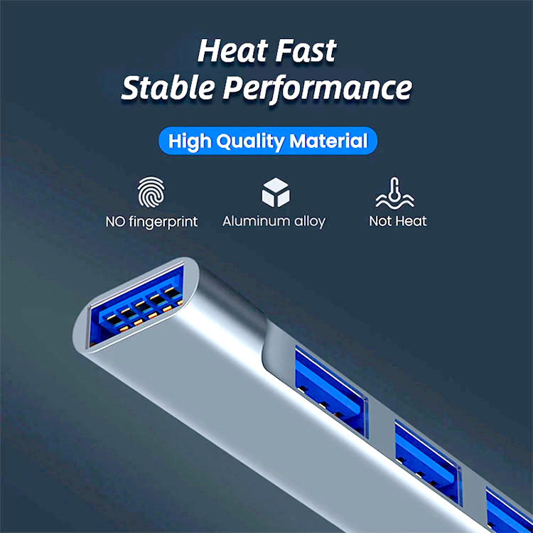 هاب 4 پورت USB/USB-C ماکار مدل Multi Connection Adapter