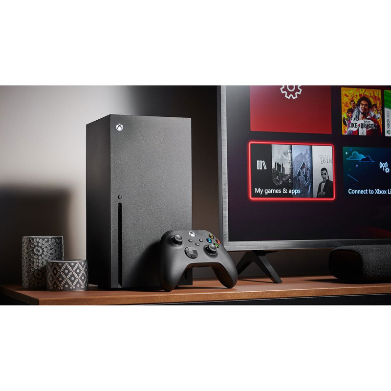 کنسول بازی مایکروسافت مدل Xbox Series X ظرفیت 1 ترابایت به همراه دسته اضافی