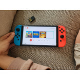 کنسول بازی هیبریدی نینتندو مدل Switch - OLED Neon Blue and Neon Red ظرفیت 64 گیگابایت