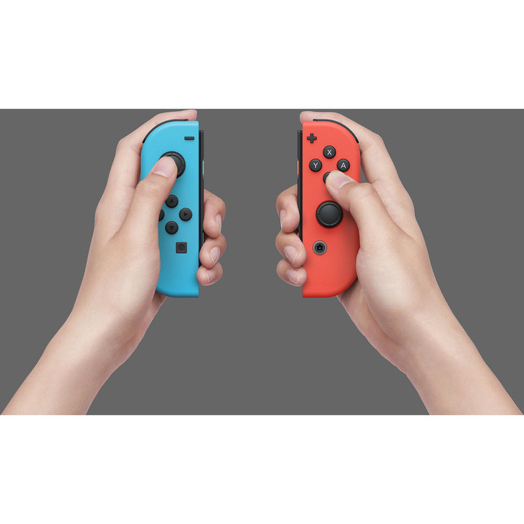 کنسول بازی هیبریدی نینتندو مدل Switch - OLED Neon Blue and Neon Red ظرفیت 64 گیگابایت