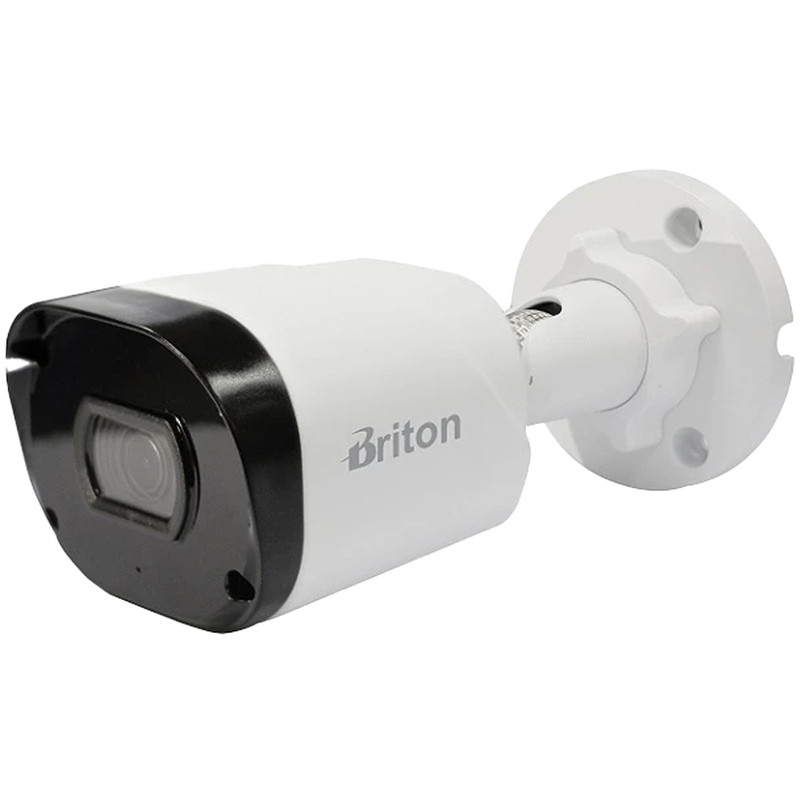 دوربین مداربسته آنالوگ 2 مگاپیکسلی برایتون مدل UVC211B19M4، با بدنه فلزی، لنز فیکس 3.6 میلی‌متری، استاندارد IP66، پشتیبانی از خروجی‌های AHD، TVI، CVI و CVBS، فناوری UTC و 2D/3D DNR، برد IR تا 30 متر