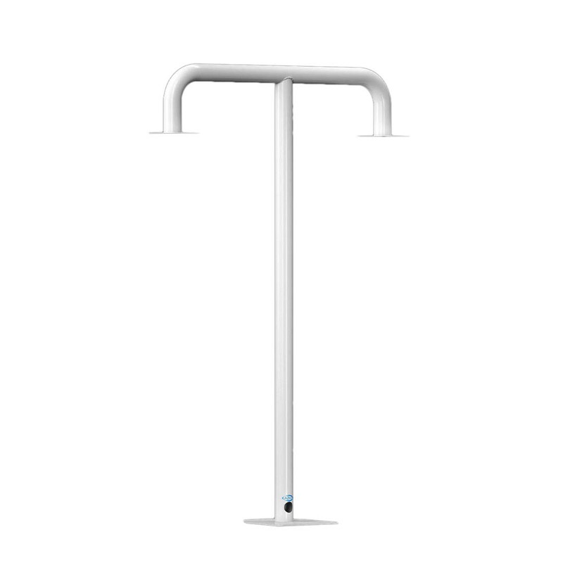 پایه براکت دوربین مداربسته کژال طرح دو شاخه پایین مدل 80 cm کد 019