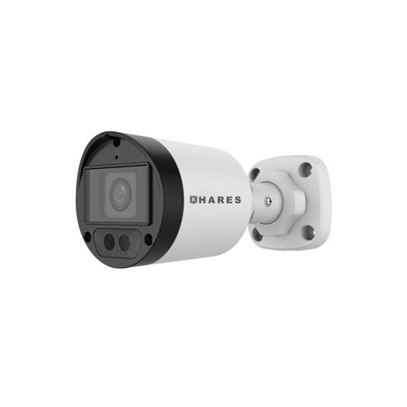 دوربین مداربسته آنالوگ حارس مدل B62I40-MPF، با سیگنال AHD و اتصال باسیم BNC، سنسور 2 مگاپیکسلی، دید در شب هوشمند 40 متری، میکروفن داخلی و استاندارد IP67